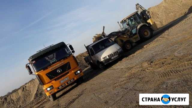 Доставка щебень песок чернозем асфальтная крошка Астрахань - изображение 1