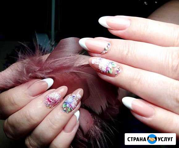 Маникюр, гель-лак, наращивание, укрепление Новомосковск - изображение 1
