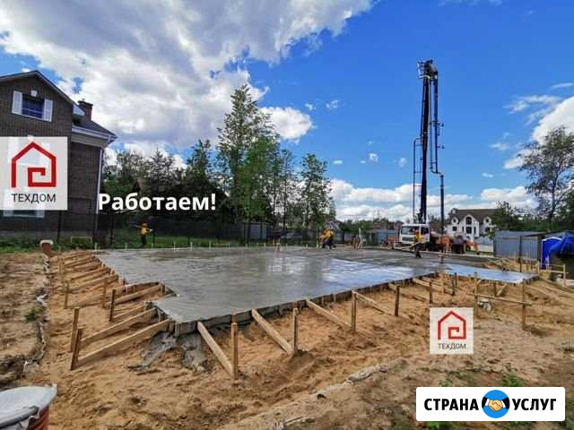 Фундамент под ключ монолитная плита ушп Москва - изображение 1