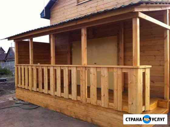 Дачные веранды,кровля сайдинг,заборы Набережные Челны