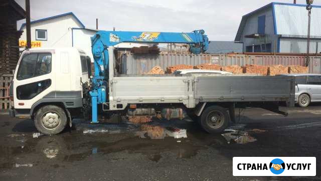 Услуги воровайки-манипулятора. Грузоперевозки Горно-Алтайск - изображение 1