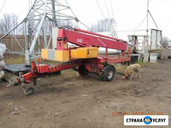 Аренда вышки- прицепа 25 метров. Работает от 220 Мурманск