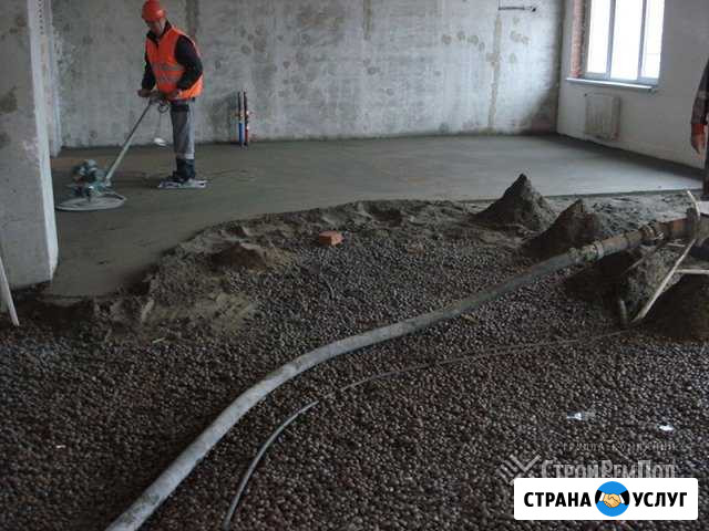 Полусухая стяжка пола (автономка) дизель Елабуга - изображение 1