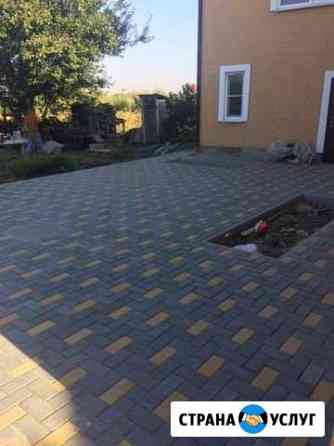 Укладка тротуарной плитки Таганрог