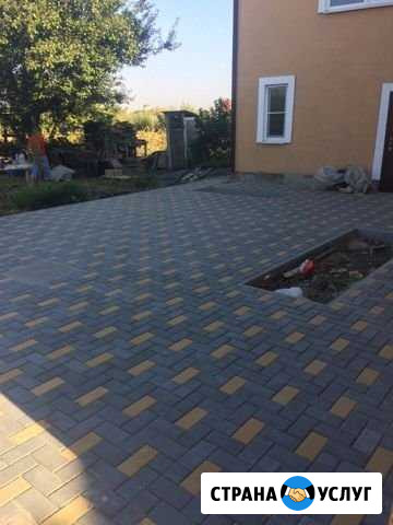 Укладка тротуарной плитки Таганрог - изображение 1