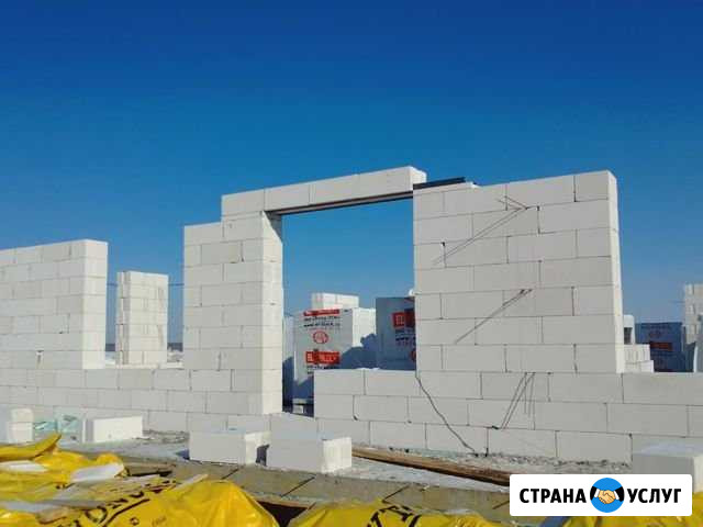Кладка кирпича газо блока шлако блока Армавир - изображение 1