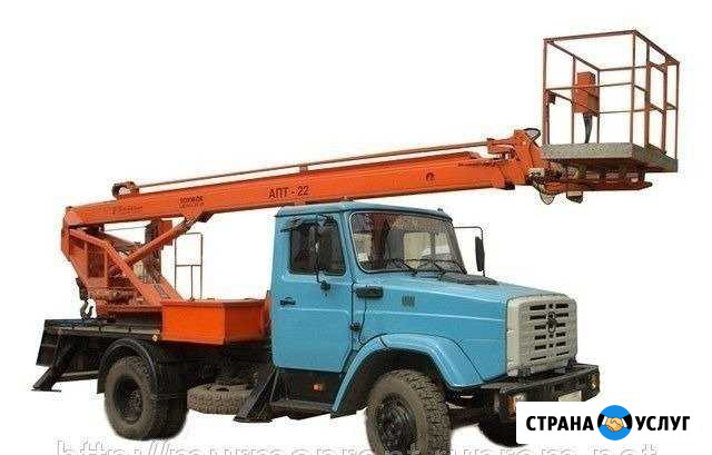 Услуги автовышки телескоп 22 метра Владимир - изображение 1