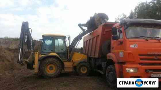 Вывоз мусора,Песок, грунт, экскаватор, кирпичный б Жуковский