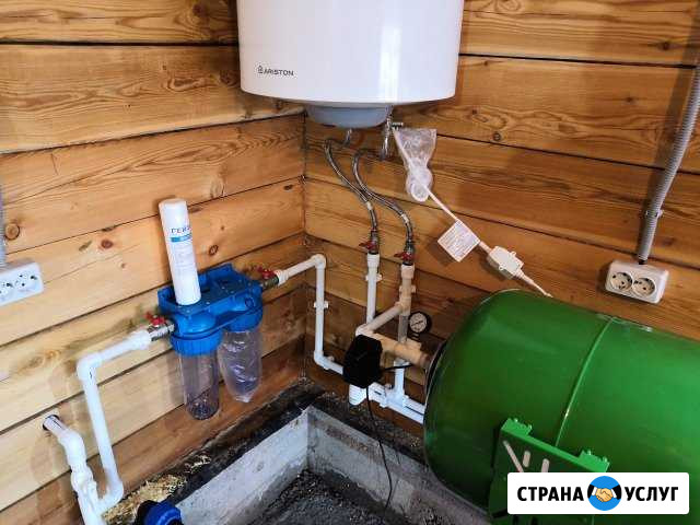 Отопление водоснабжение сантехника частных домов Хомутово - изображение 1