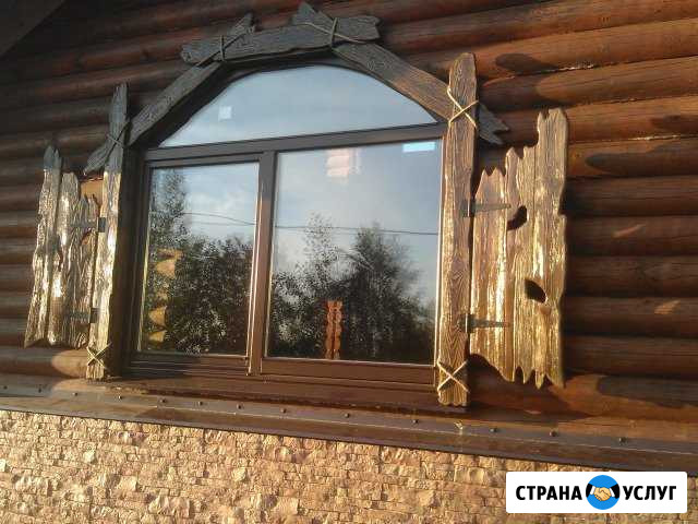 Резные наличники, доска состаренная Петрозаводск - изображение 1