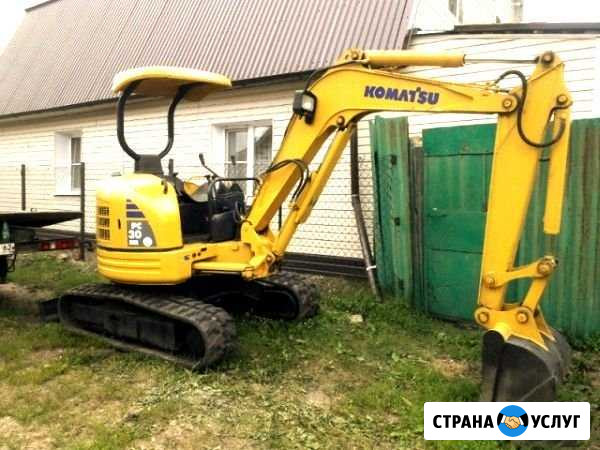 Аренда Мини экскаватор Komatsu PC14R-3 Джубга кп - изображение 1