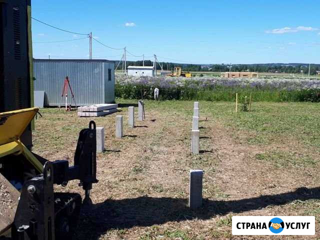 Фундамент на жб Сваях Вологда - изображение 1