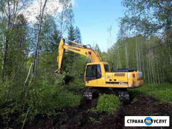 Аренда экскаватора гусеничного hyundai R210LC-7 Вологда