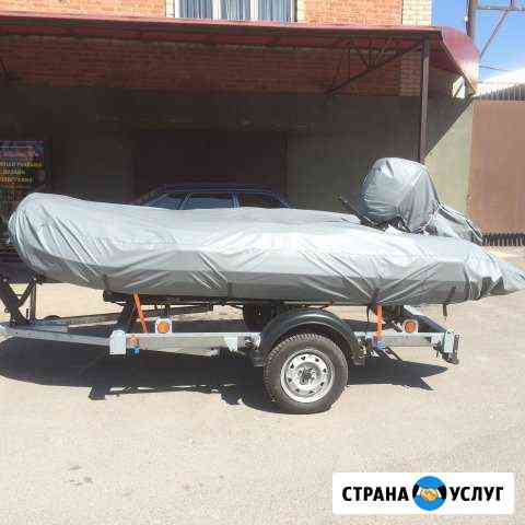 Пошив тентов для лодок и катеров, чехлов на моторы Аксай