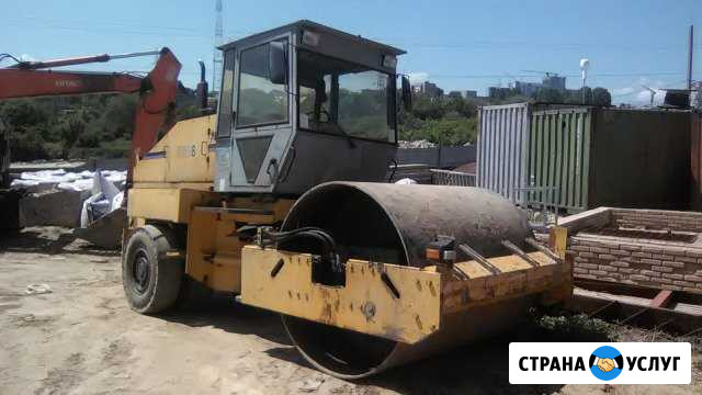 Аренда. полноприводный грунтовый вибро каток дм58 Волгоград - изображение 1