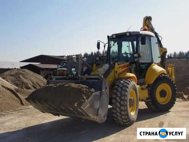 Услуги экскаватора - погрузчика Смоленск - изображение 1
