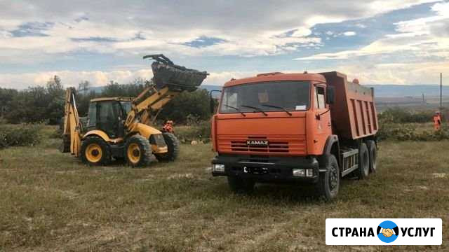 Услуга аренда заказ камаза самосвала экскаватора Севастополь - изображение 1