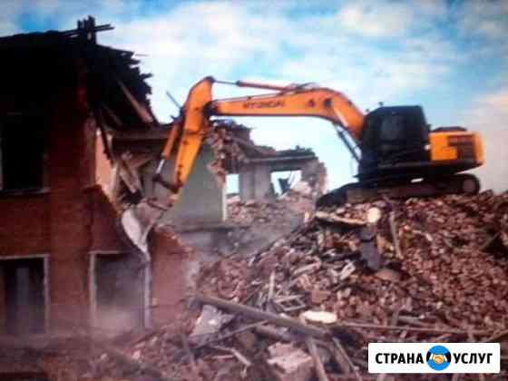 Снос,слом, демонтаж зданий и сооружений Крымск
