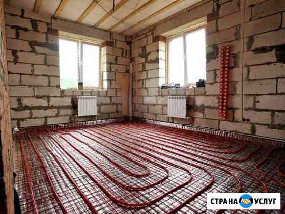Услуги по отоплению. Теплый пол Симферополь