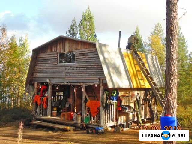 Изба для рыбалки и отдыха на берегу оз. Пяозеро Калевала - изображение 1