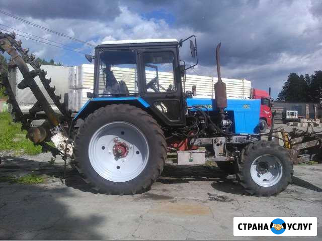 Аренда бары траншеекопателя,грунтореза Новосибирск - изображение 1
