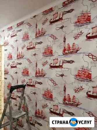Поклейка обоев Брянск