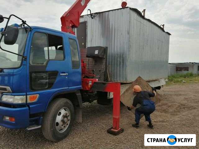 Воровайка/3т/5т/ 8т/24/7 доставка гаражей Кемерово - изображение 1