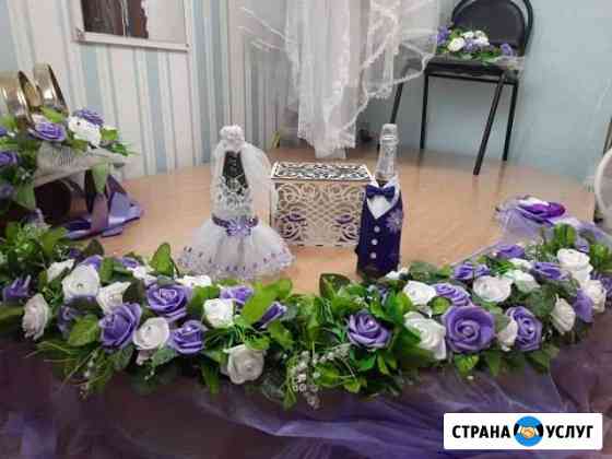 Украшения для свадебного стола Братск