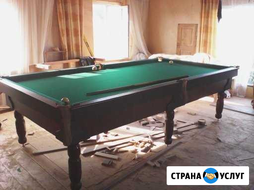Ремонт, перетяжка бильярдного стола Иваново - изображение 1