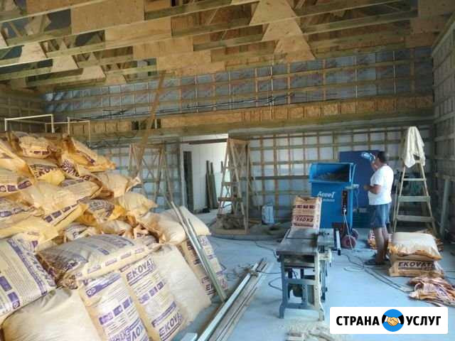 Утепление каркасных домов Эковатой Судак - изображение 1