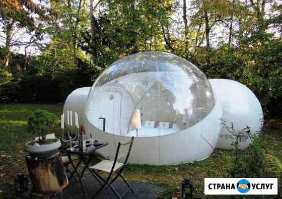 Надувные сферы Bubble Hotel Санкт-Петербург
