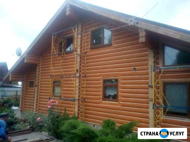 Шлифовка и покраска деревянных домов,бань и т.д лю Рузаевка - изображение 1