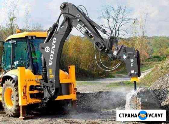 Экскаватор-погрузчик, ямобур, гидромолот Пермь