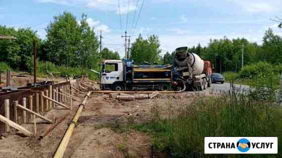 Аренда стационарного бетононасоса 200+ метров Пермь
