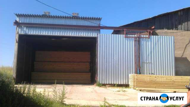 Услуги распиловки,сушки,строжки,торцовки,упаковки Орлов - изображение 1
