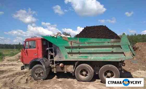 Земля чернозём дрова навоз перегной торф щебень Обнинск