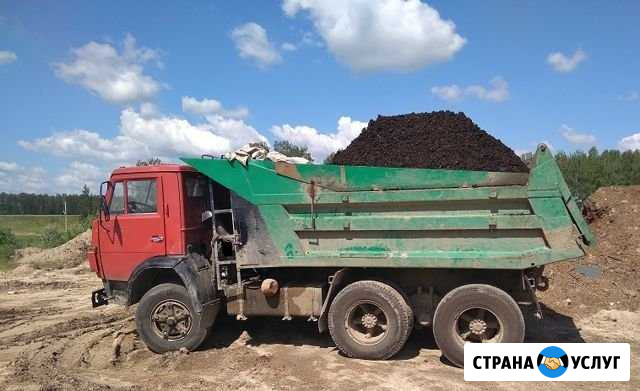 Земля чернозём дрова навоз перегной торф щебень Обнинск - изображение 1