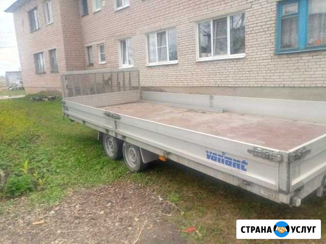 Грузоперевозки на прицепе длиной 6 м Великий Новгород - изображение 1