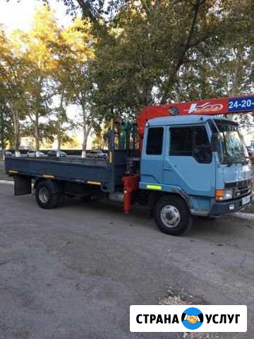 Услуги манипулятора г/п а.м5т стрела 3т Ижевск - изображение 1