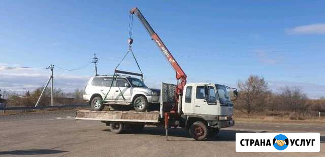 Услуги эвакуатора манипулятора грузоперевозки Благовещенск - изображение 1