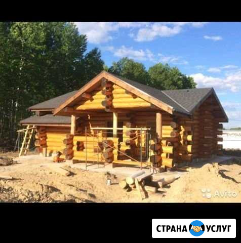Монтаж, демонтаж сруба, шлифовка, кровля Тюмень - изображение 1