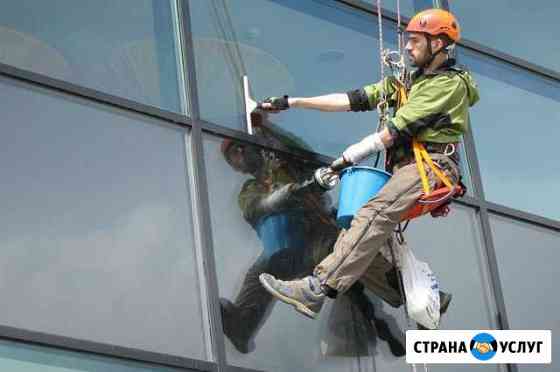 Мытье (мойка) окон и фасадов зданий Новосибирск