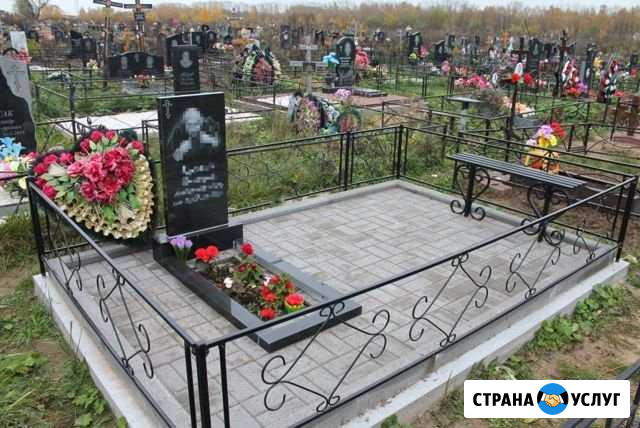 Укладка плитки на кладбище Тамбов - изображение 1