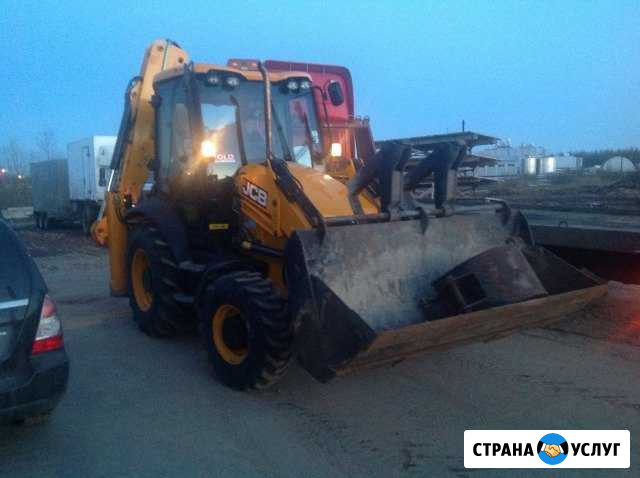 Аренда экскаватора-погрузчика Великий Новгород - изображение 1