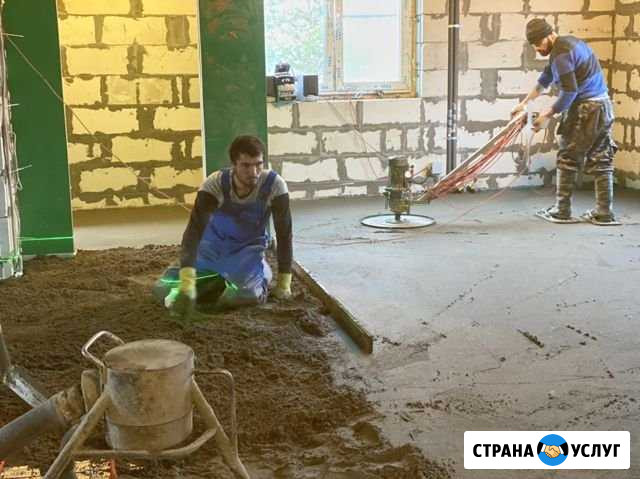 Стяжка пола Большая Ижора - изображение 1