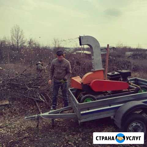 Аренда измельчителя древесины, измельчение веток Воронеж - изображение 1