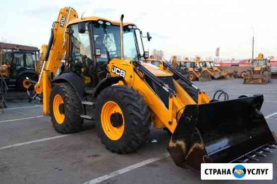 Аренда экскаватора погрузчика JCB CX4 Челябинск