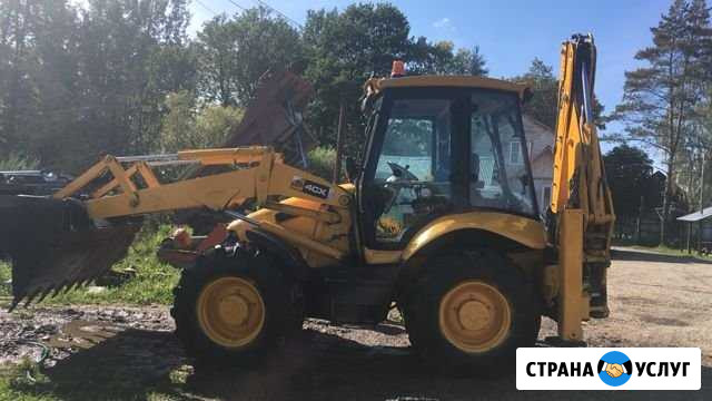 Аренда экскаватора погрузчика JCB,гидромолот самос Псков - изображение 1