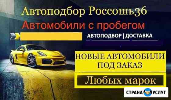 Автоподбор Россошь Кантемировка