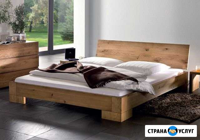 Кровати из массива дерева дуба, ясеня, берёз, бука Санкт-Петербург - изображение 1